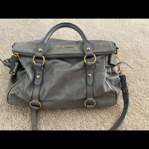 miumiu vitello lux bow hangbag